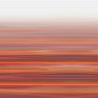 Honeycomb blind with striped gradient in earth tones from white to red and dark brown – design “Canyon 6622”.