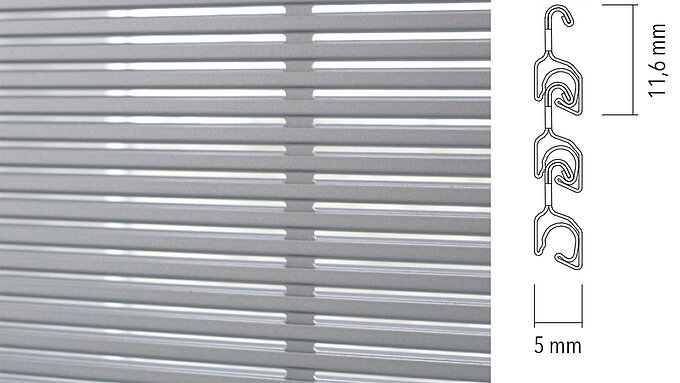 MHZ Metallbehänge S_Enro Profilansicht Aussen