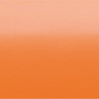 Silk-matt venetian slat from the DIM collection with a colour gradient from apricot to vibrant orange – ideal for bold and playful interiors.