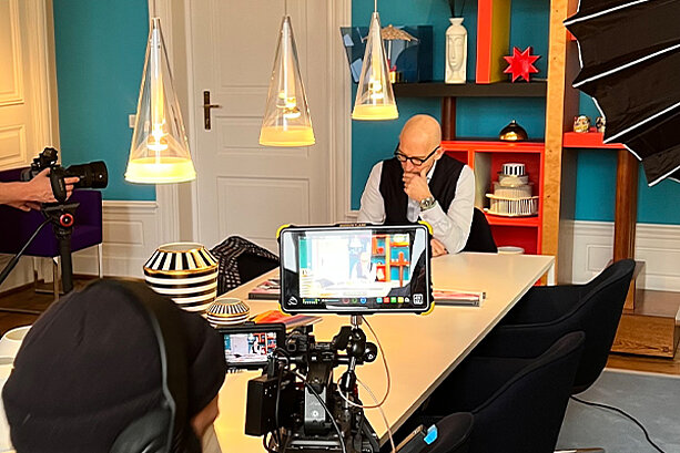 Behind the Scene bei MHZ meets sieger design