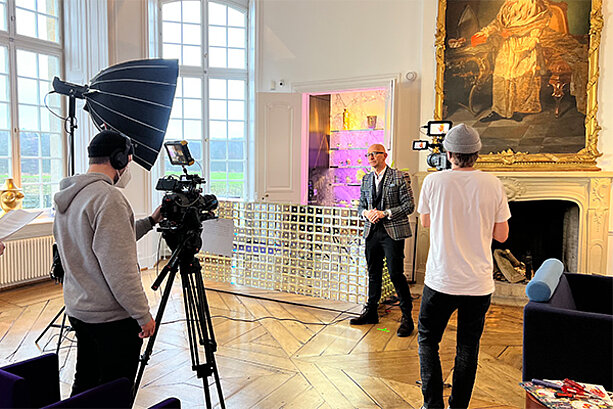 Behind the Scene bei MHZ meets sieger design