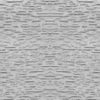 Pleated fabric with irregular, horizontal line pattern in varying shades of grey