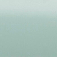 Silk-matt venetian blind slat from the DIM collection in mint green with a subtle gradient – perfect for fresh, modern interiors.